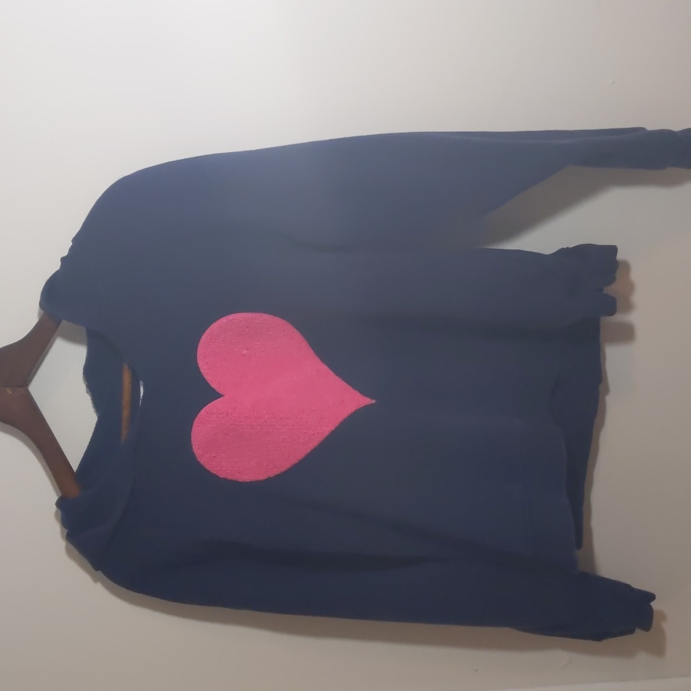 Crown & Ivory Kids heart sweatshirt